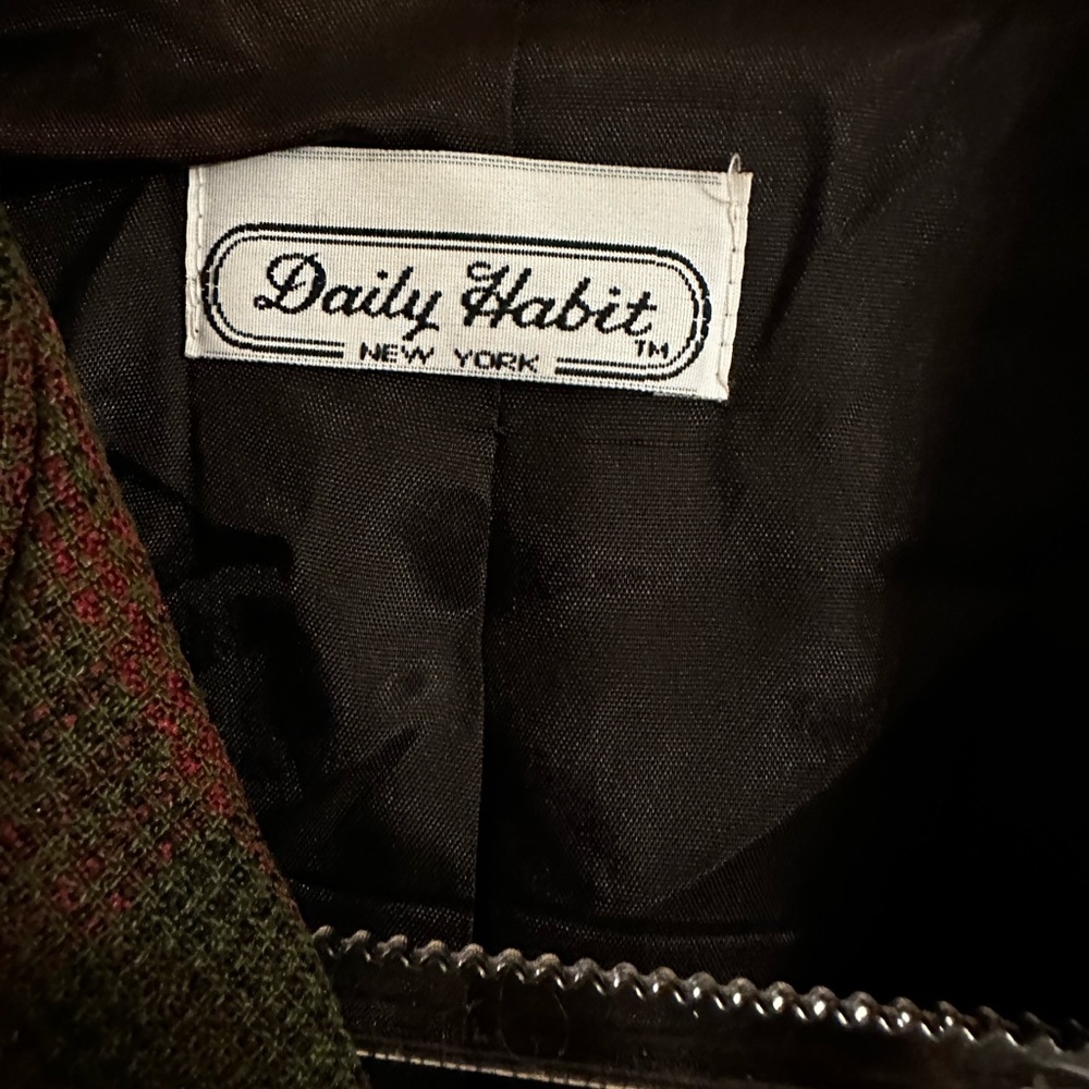 Daily Habit Plaid Wool Blend Jacket - Picture 4 of 6